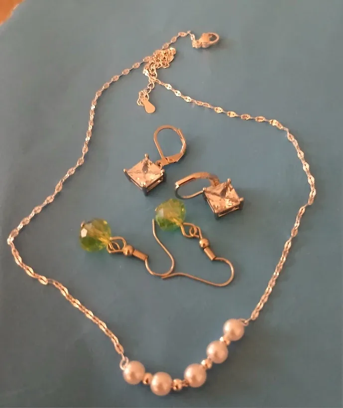 Necklace and Earrings Set image indicator(4)