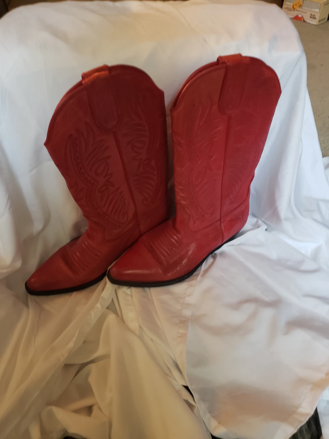 Red Cowboy Boots