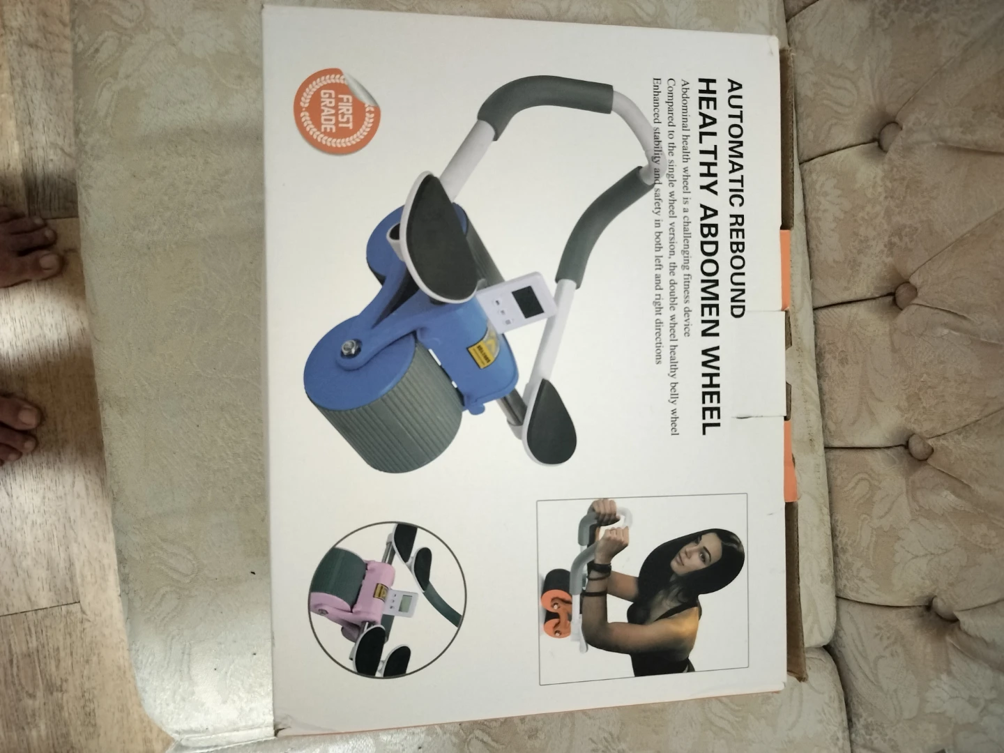 New Automatic Rebound Abdomen Wheel