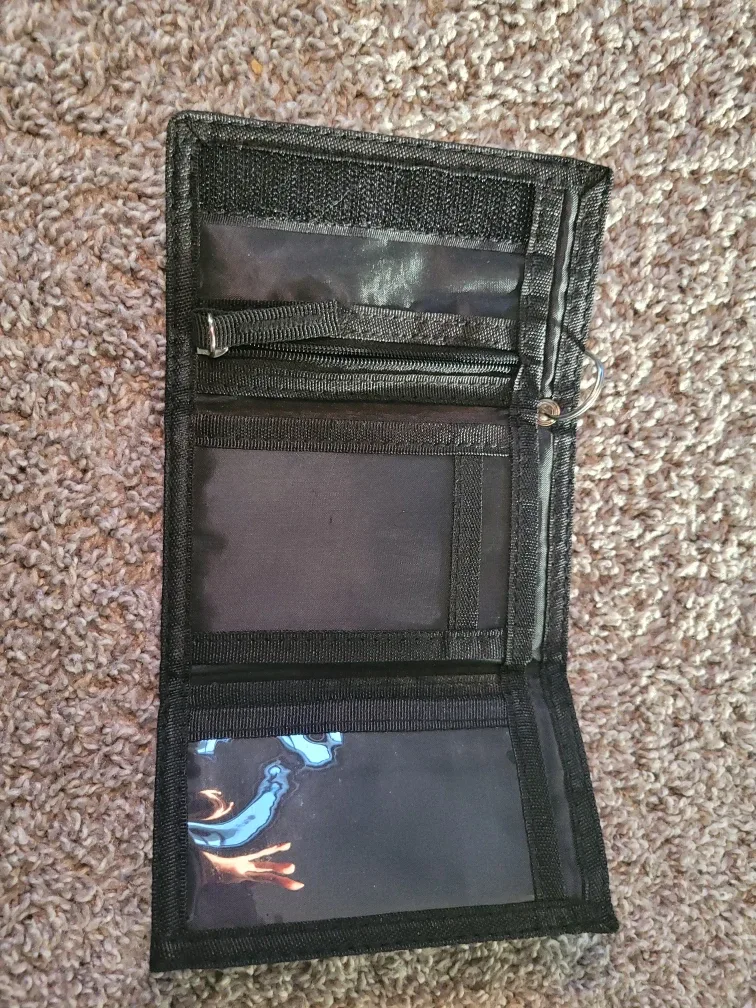 Black Trifold Wallet