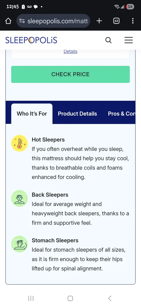 Emma Hybrid Comfort Mattress Queen Size image indicator(3)