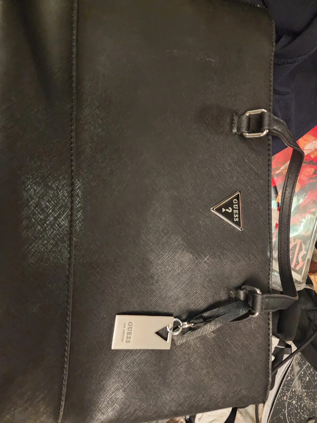 Guess Black Tote Bag