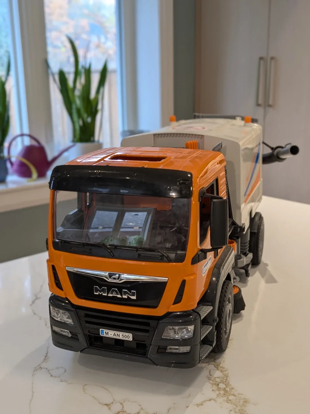 Bruder 660-2979 MAN TGS Street Sweeper Truck