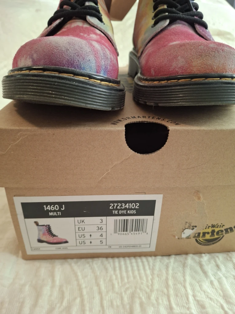 Dr. Martens 1460 J Multi Tie Dye Kids US 5 - photo 2