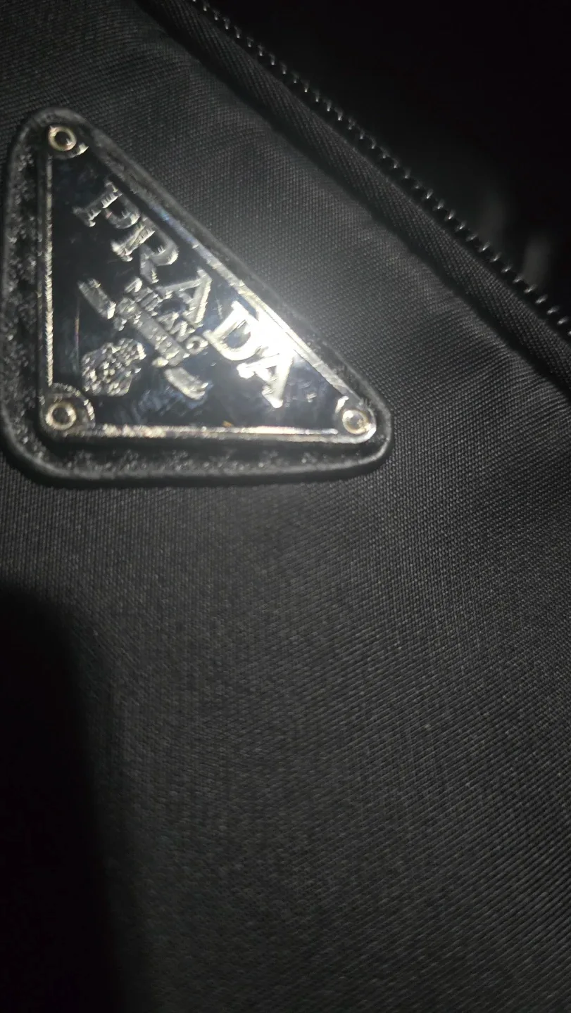 Prada Black Nylon Crossbody Bag image indicator(3)
