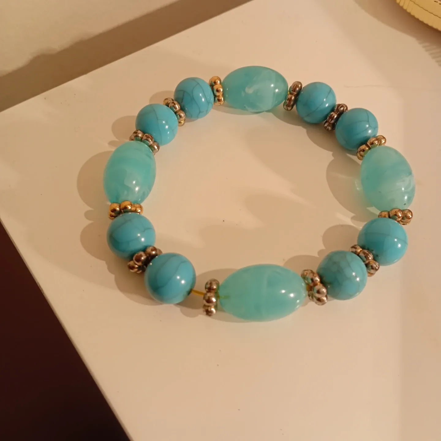 🥕 Turquoise Beaded Bracelet 🥕