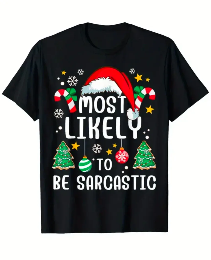 Christmas Sarcastic T-shirt