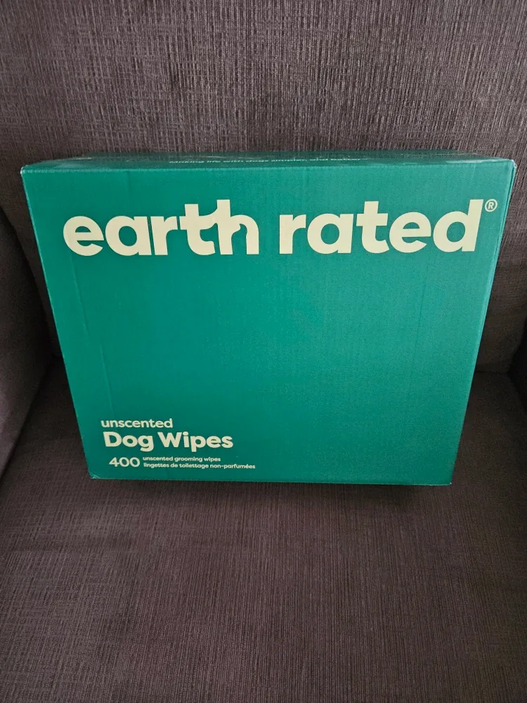 Dog Wipes (400) - Earth Rated Unscented