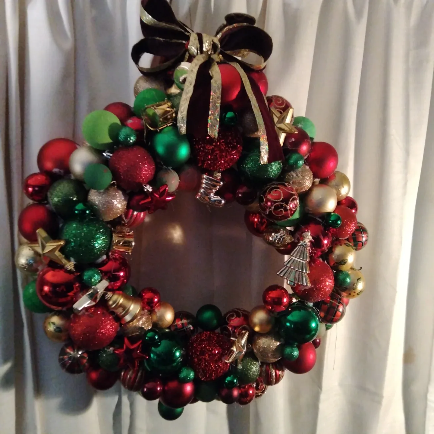 Handmade Christmas Ornament Wreath image indicator(2)