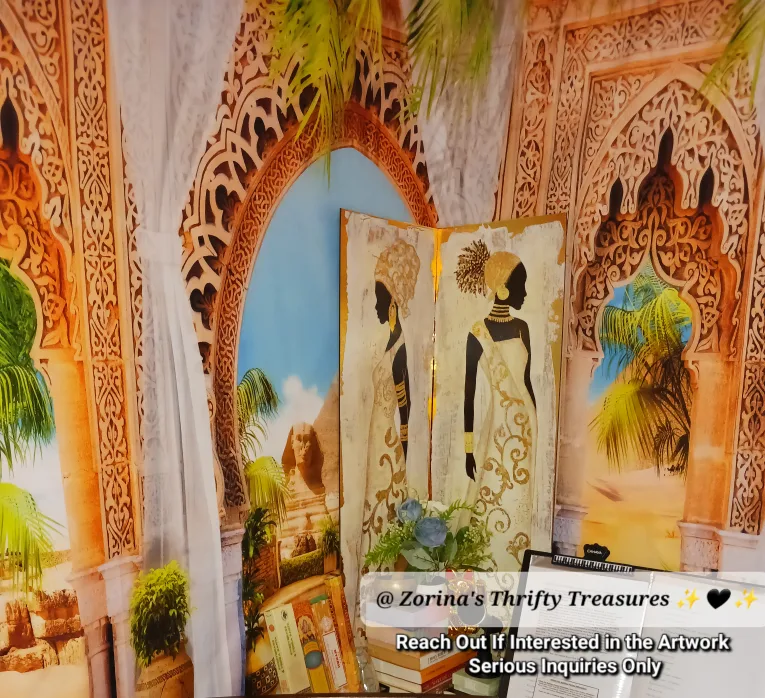 👑 African Decorative Art- Set of 2 image indicator(3)