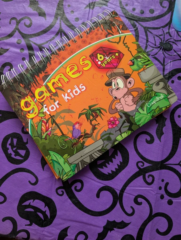 Games for Kids Activity Book, 6+ Years