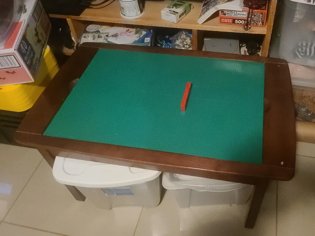 Wooden Lego Activity Table
