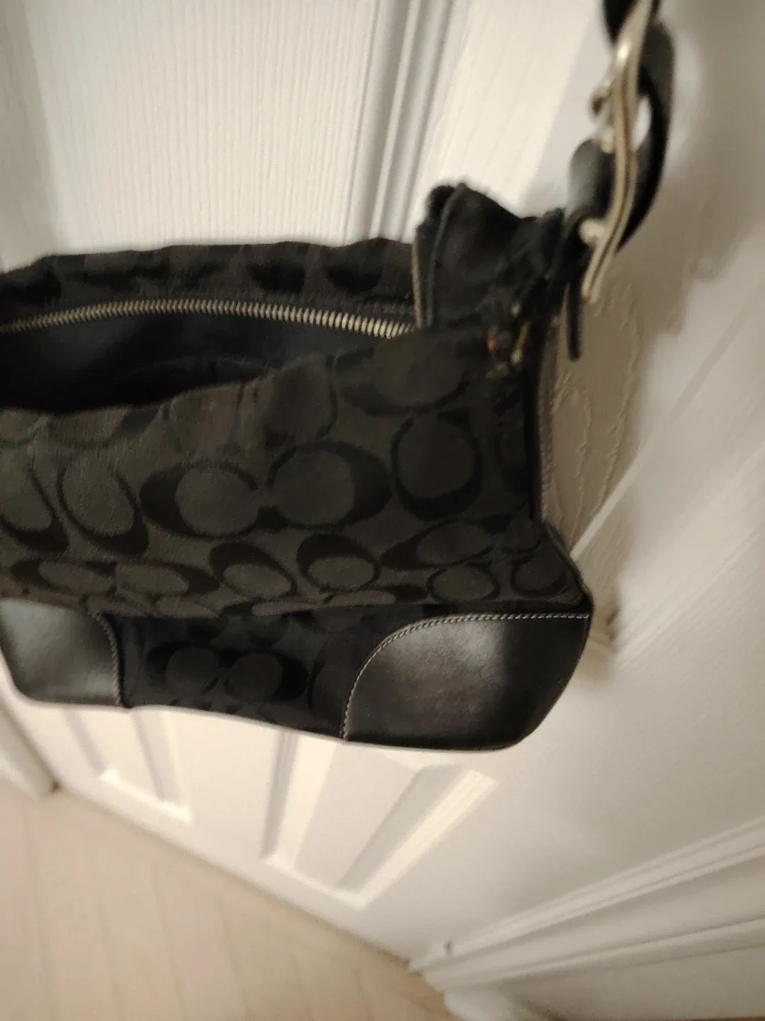 Coach Black Handbag image indicator(6)