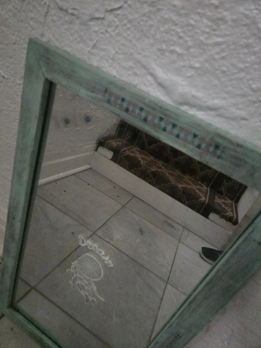 Boho Style Mirror with Dreamcatcher Design image indicator(4)