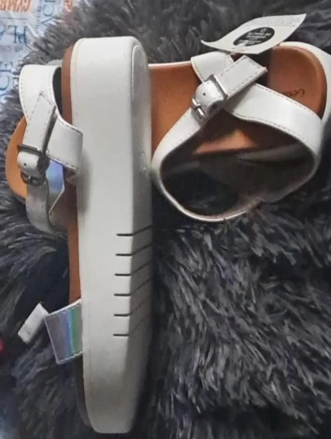 New George White Platform Sandals