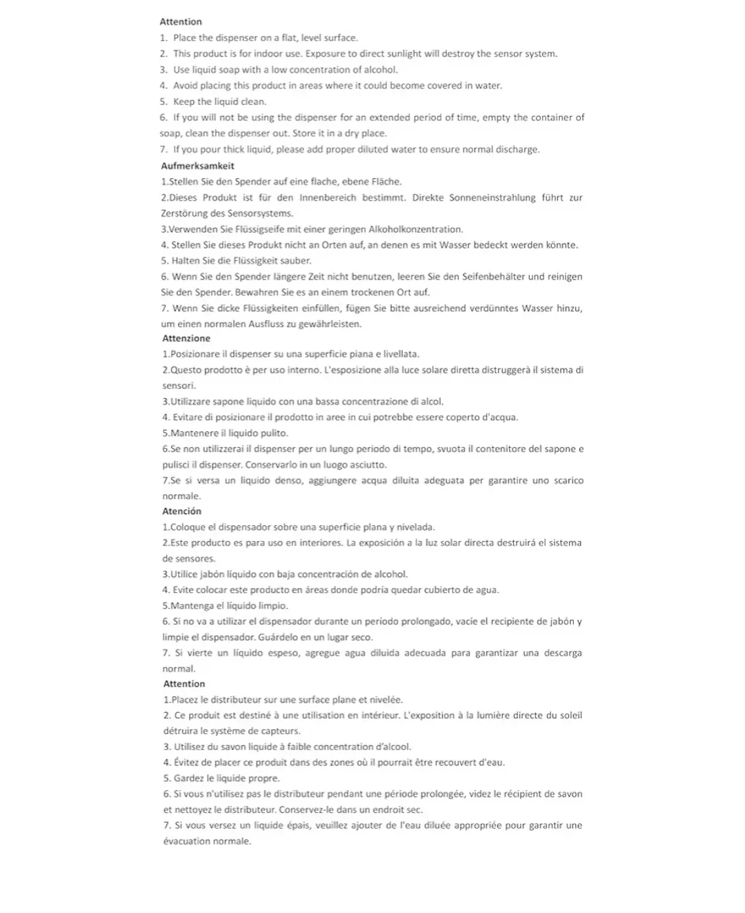 Brand New Large Soap Dispenser Automatic - Touchless image indicator(7)