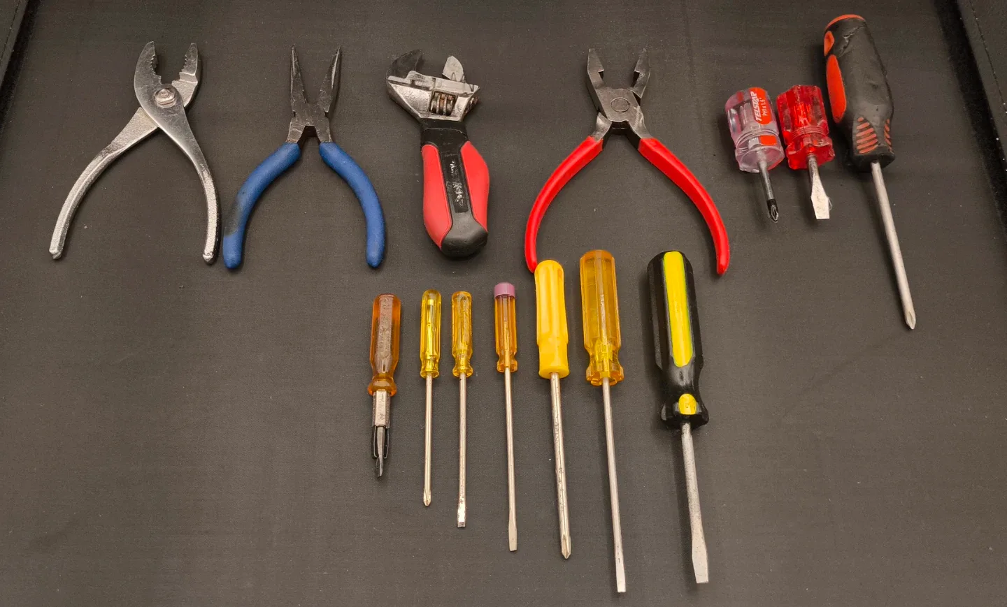 Mixed Set of Hand Tools