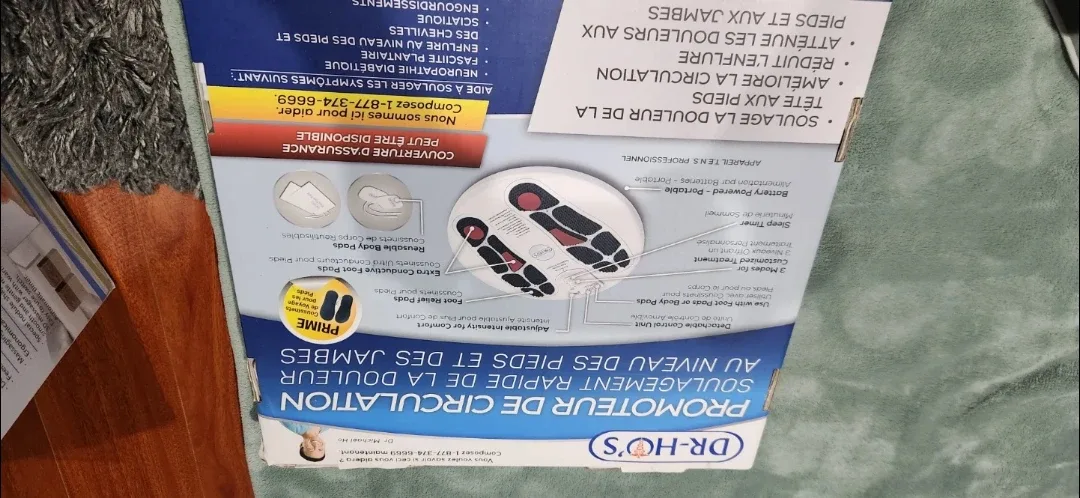 Dr-Ho's Circulation Promoter - Foot & Leg Pain Relief