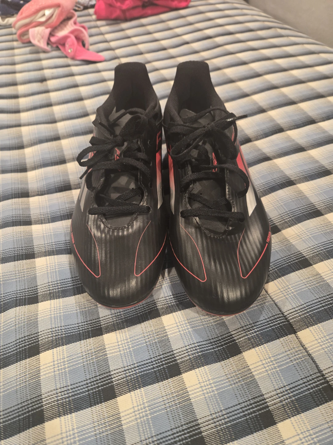 Adidas F50 Soccer Cleats - Black & Red