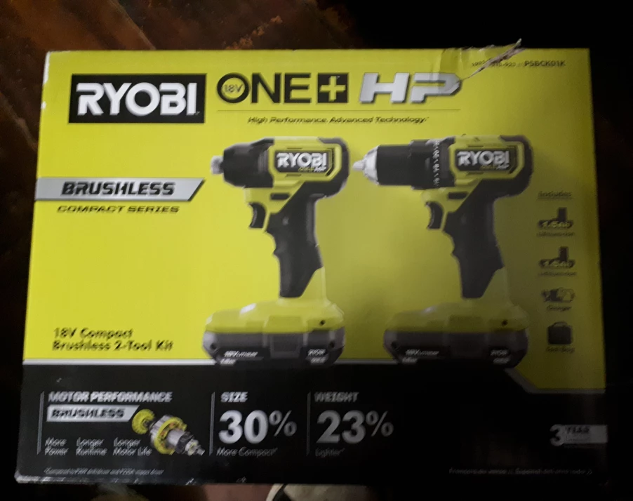 Ryobi ONE+ HP 18V Brushless 2-Tool Kit - photo 2