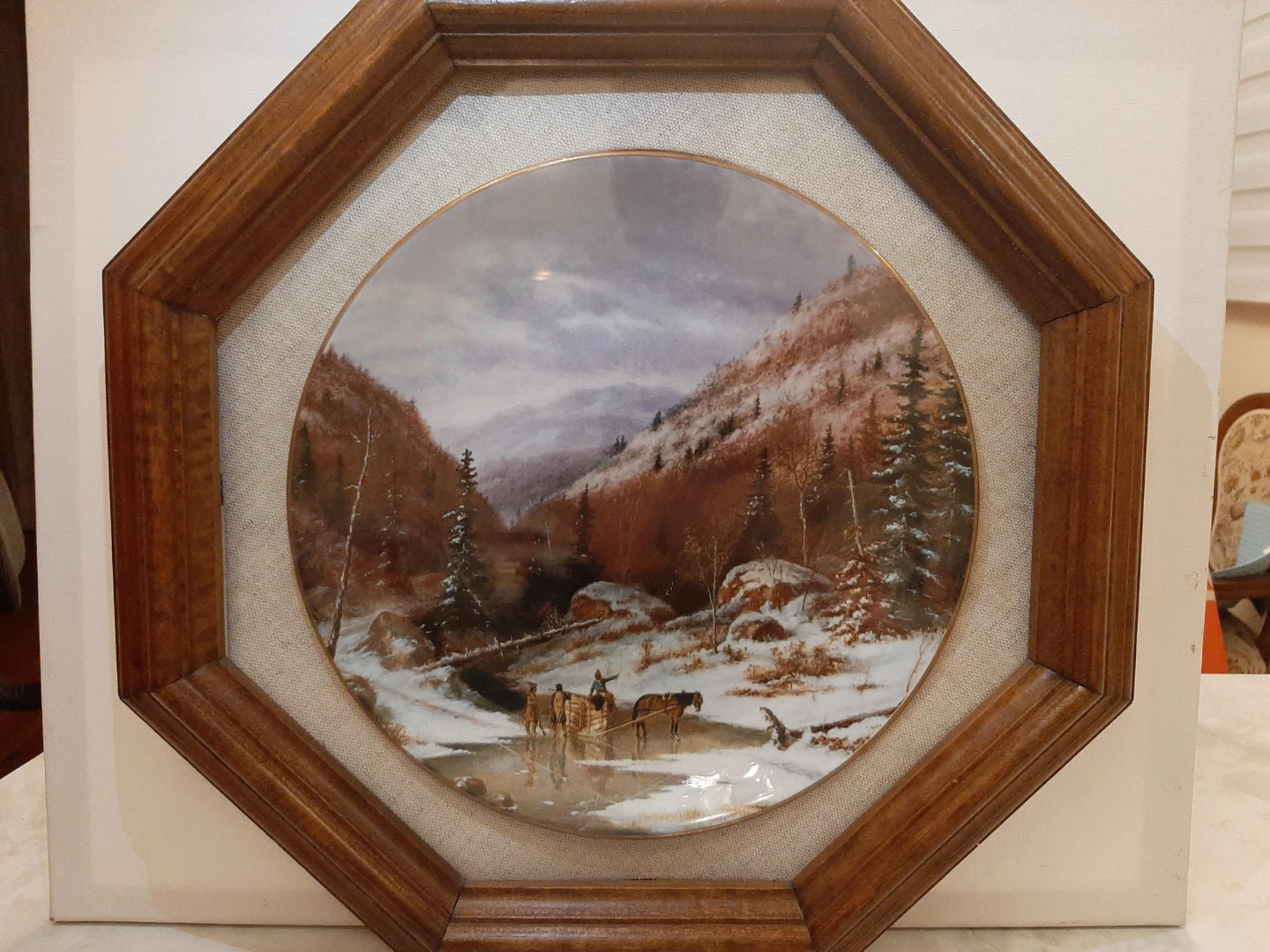 Royal Grafton Quebec Winter Collector Plate