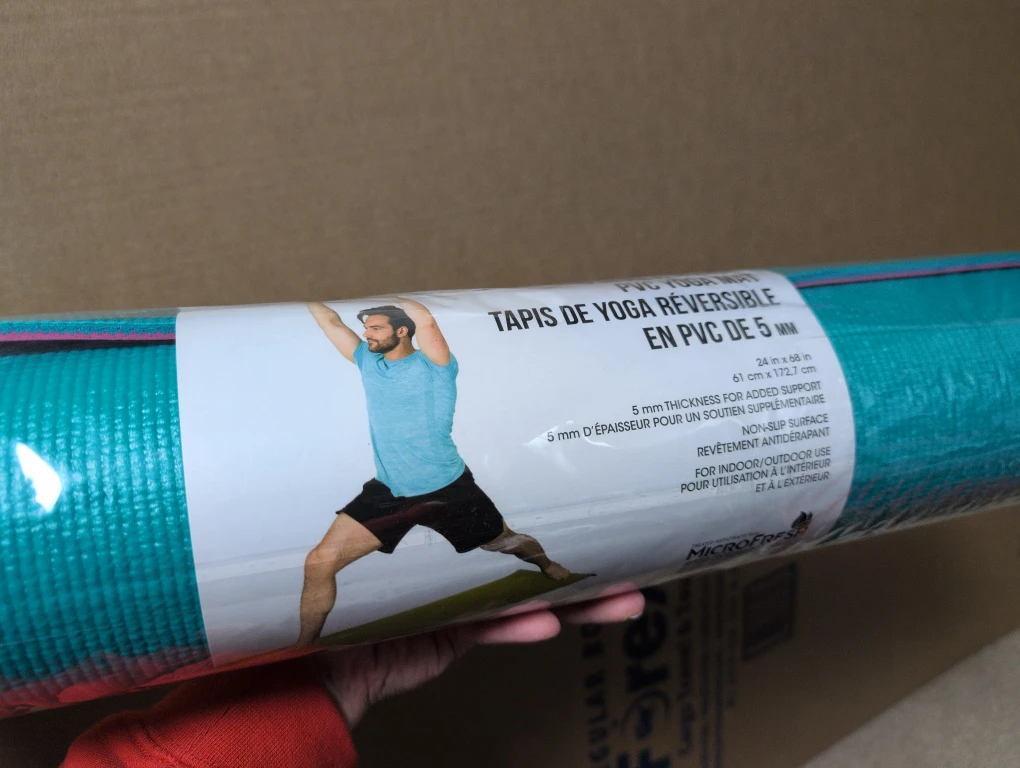 GoZone 5mm Reversible PVC Yoga Mat - NEW - photo 3