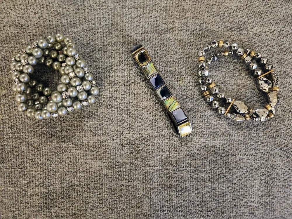 Assorted Beaded Bracelets - Bundle of 6