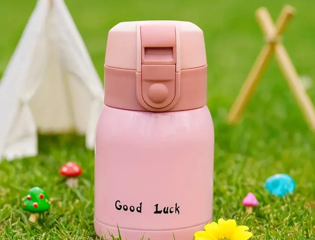 NEW Pink Mini Thermo Flask image indicator(2)