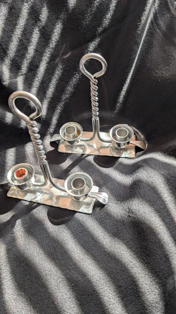 Buenilum Hand Wrought Candlestick Holders image indicator(7)