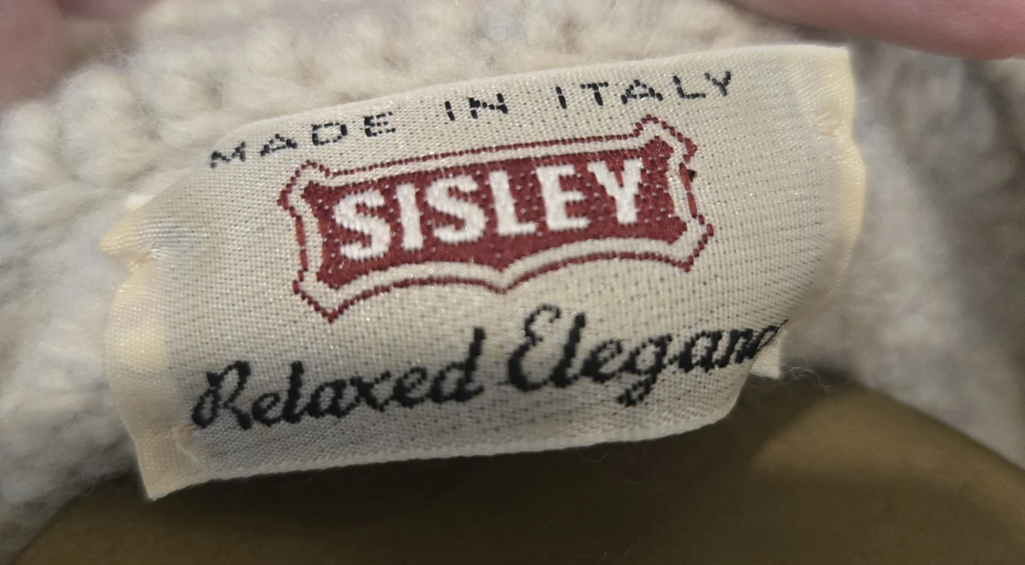 Vintage Sisley Relaxed Elegance Wool Sweater - photo 5