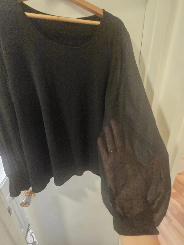 Calvin Klein Black Long Sleeve Blouse