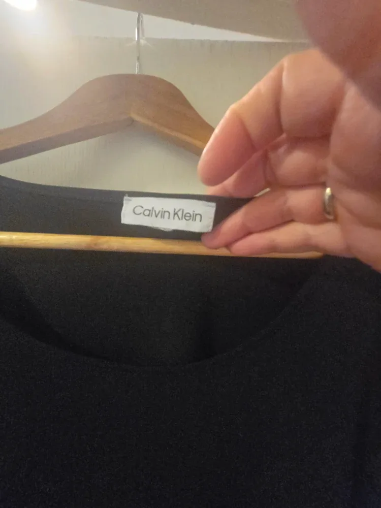 Calvin Klein Black Long Sleeve Blouse image indicator(3)