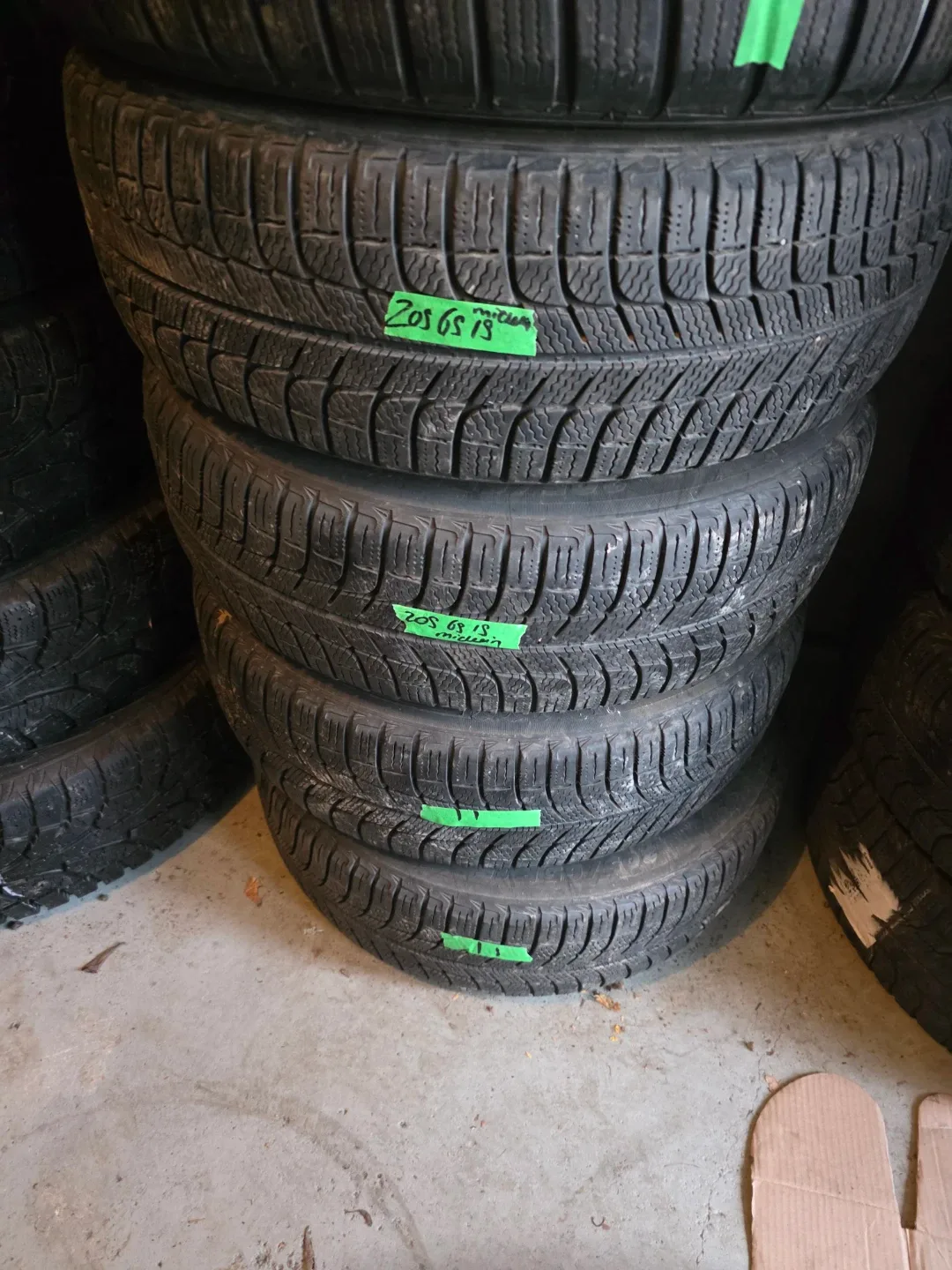 Set of Winter Tires: 205 65 R15 & 195 65 R15 thumbnail