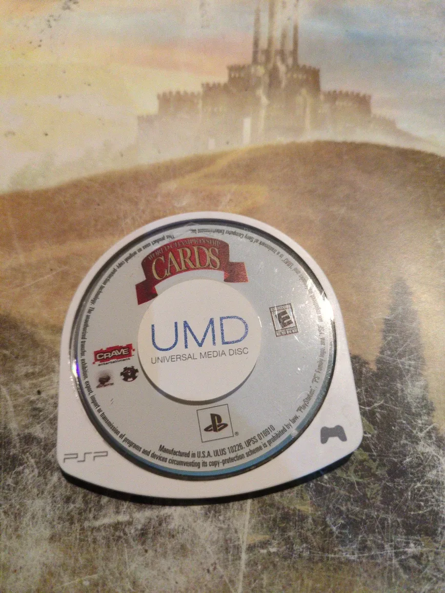 PSP World Championship Cards UMD