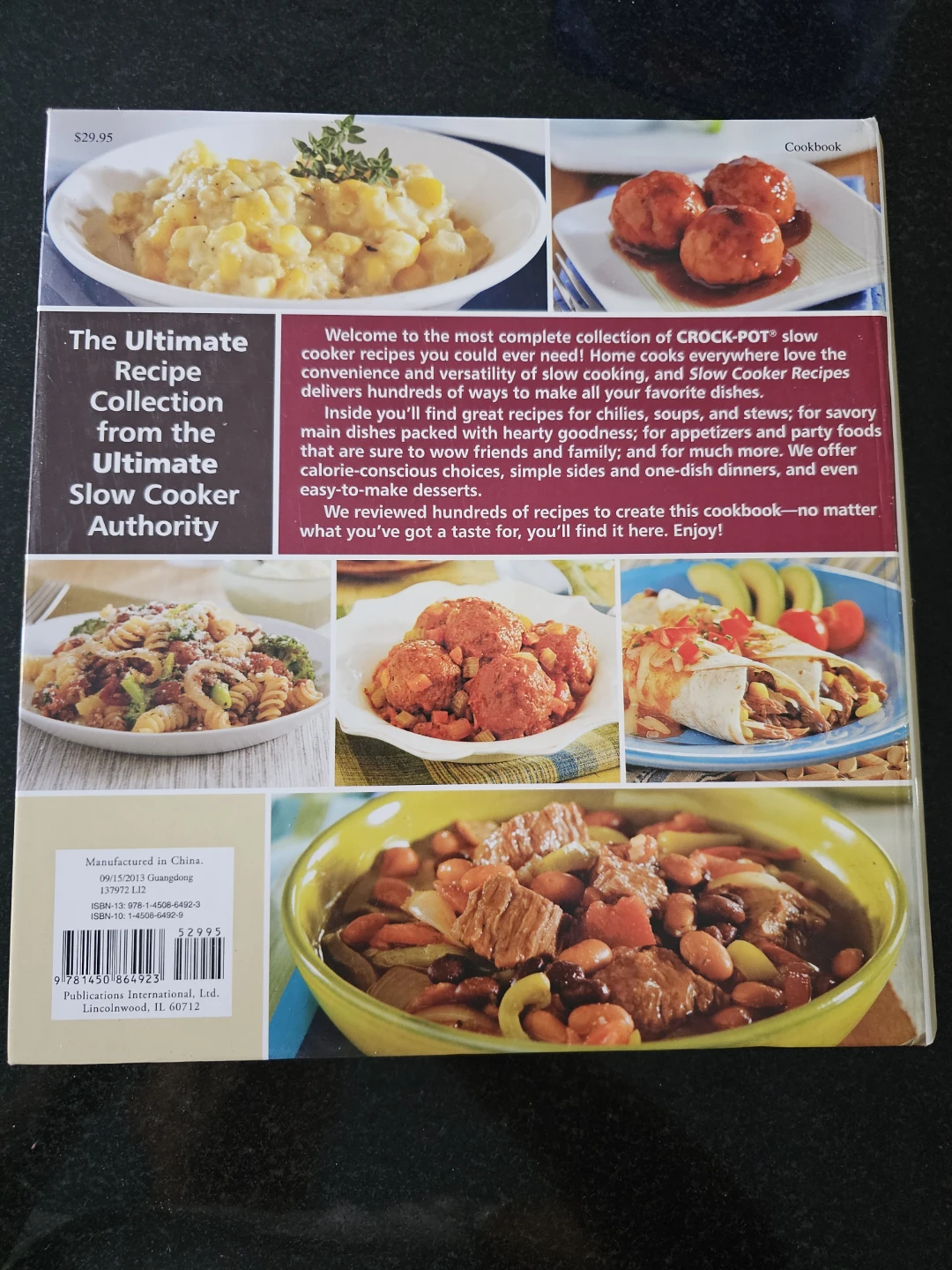 Crock-Pot Slow Cooker Recipes Book - photo 2