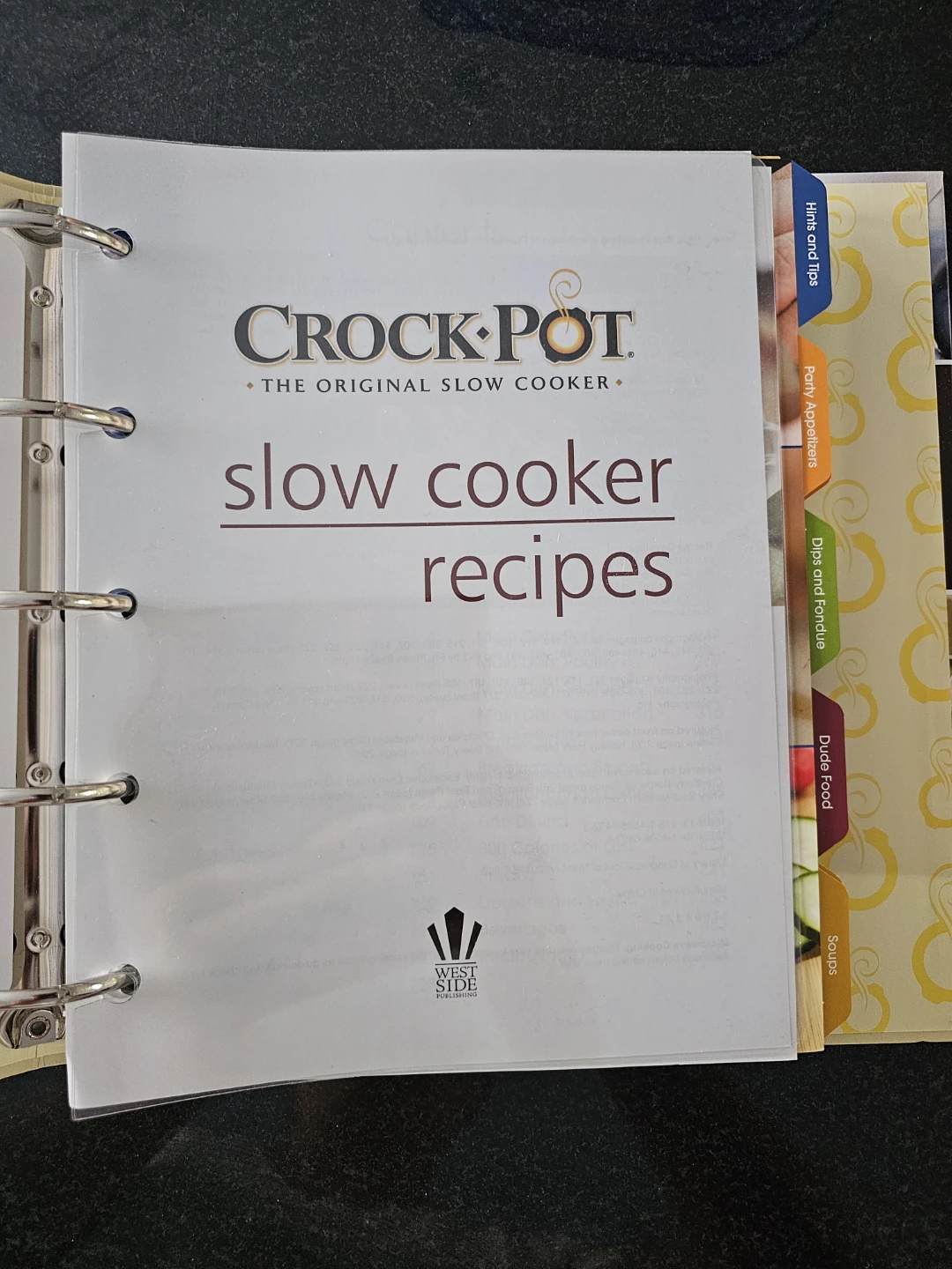 Crock-Pot Slow Cooker Recipes Book - photo 3