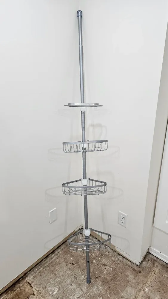 Tension Corner Shower Caddy image indicator(2)