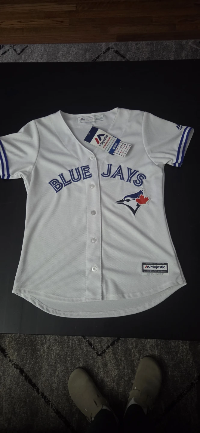Majestic Blue Jays Jersey - Size Sm
