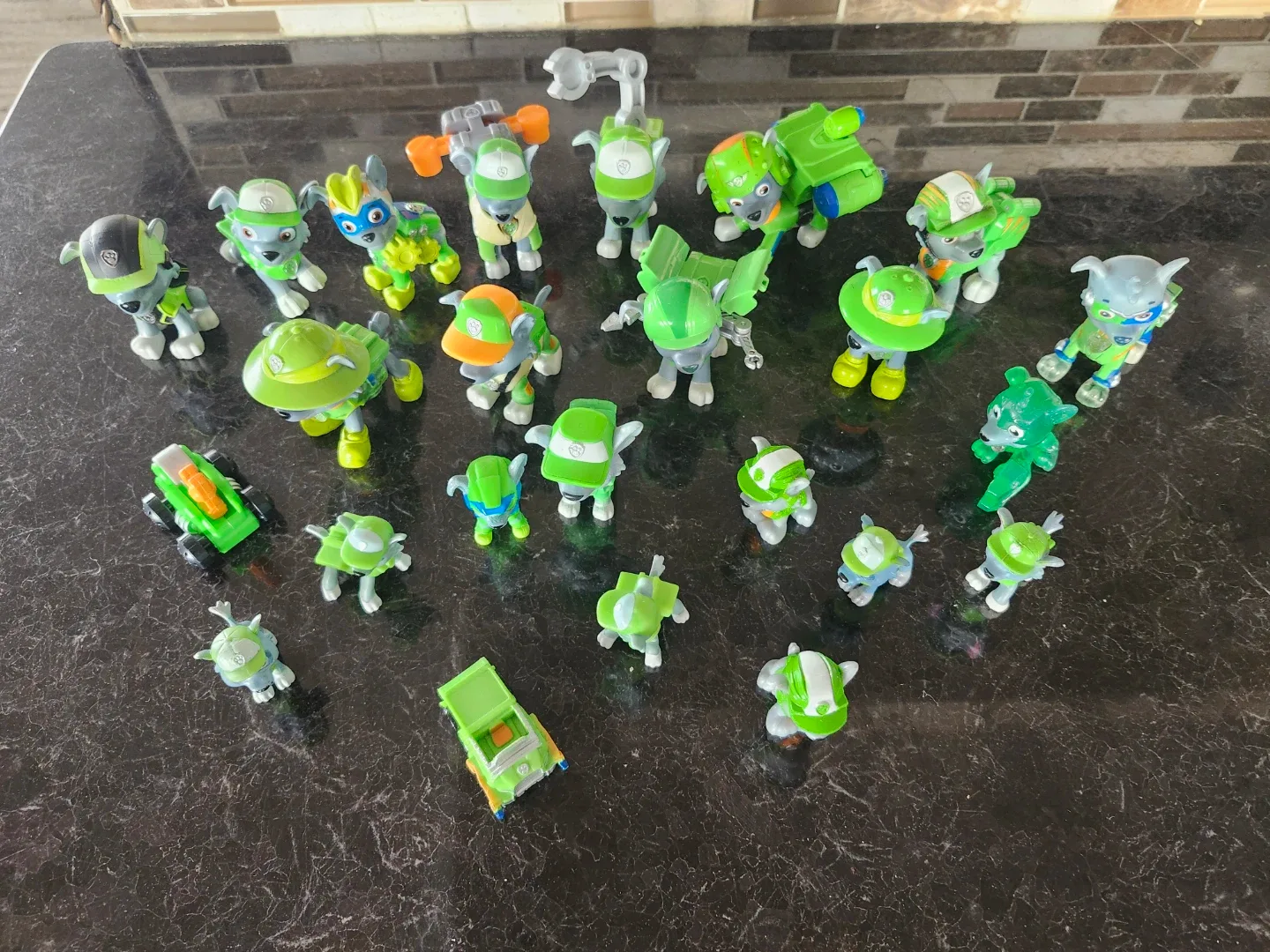 Paw Patrol Rocky Figures Lot image indicator(2)