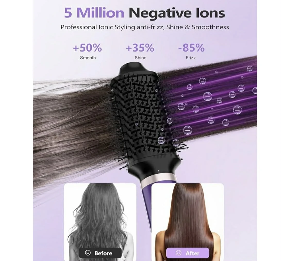 TASNEEM 7-in-1 Hot Air Brush & Hair Styler - photo 5