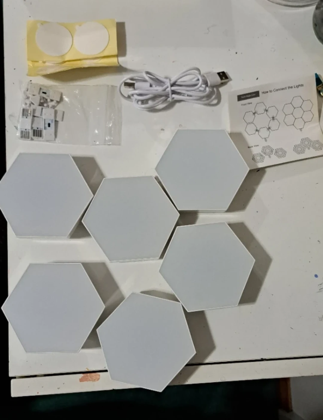 Hexagonal LED Light 🥕 - photo 2