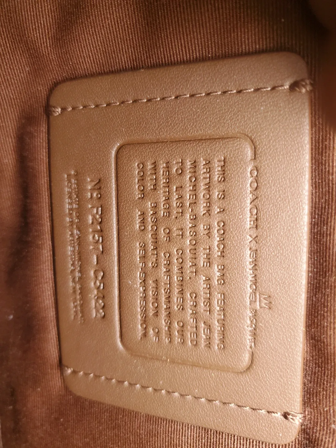 Coach X Basquiat E52157-C0420 Sling Bag image indicator(2)