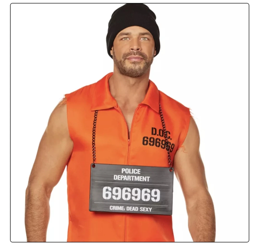 Selling guilty as charged men costume - photo 2