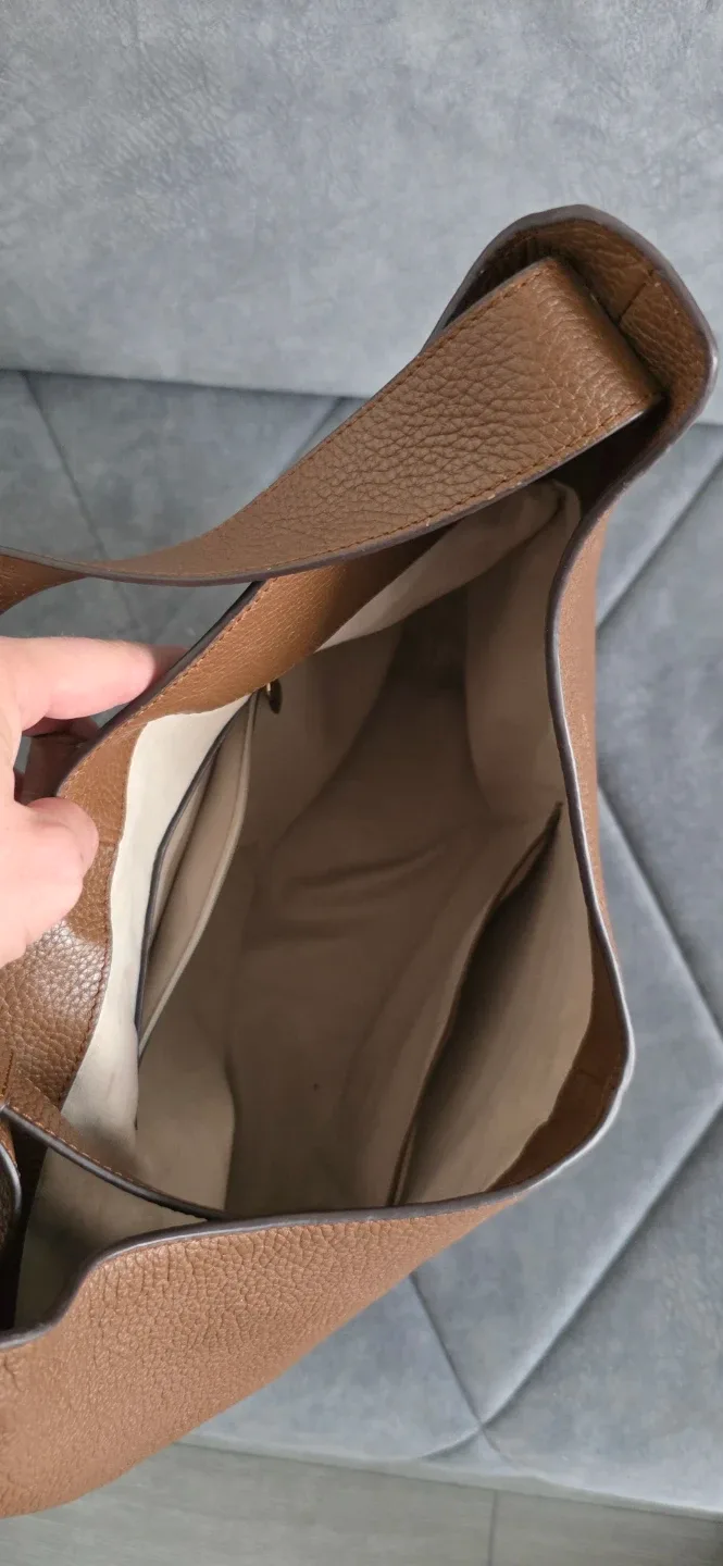 Tan Leather Shoulder Bag image indicator(3)