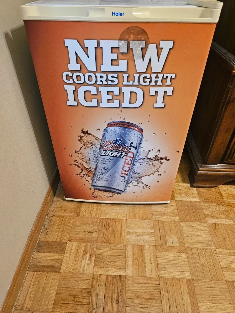 Haier Coors Light Iced T Beverage Fridge