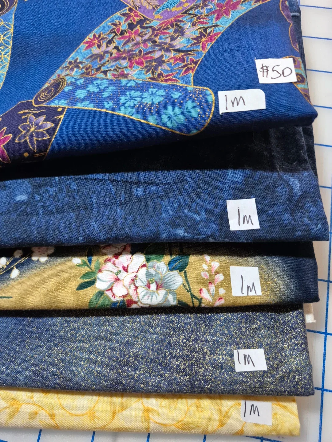 Assorted Fabric Pieces - 1m Lengths image indicator(5)