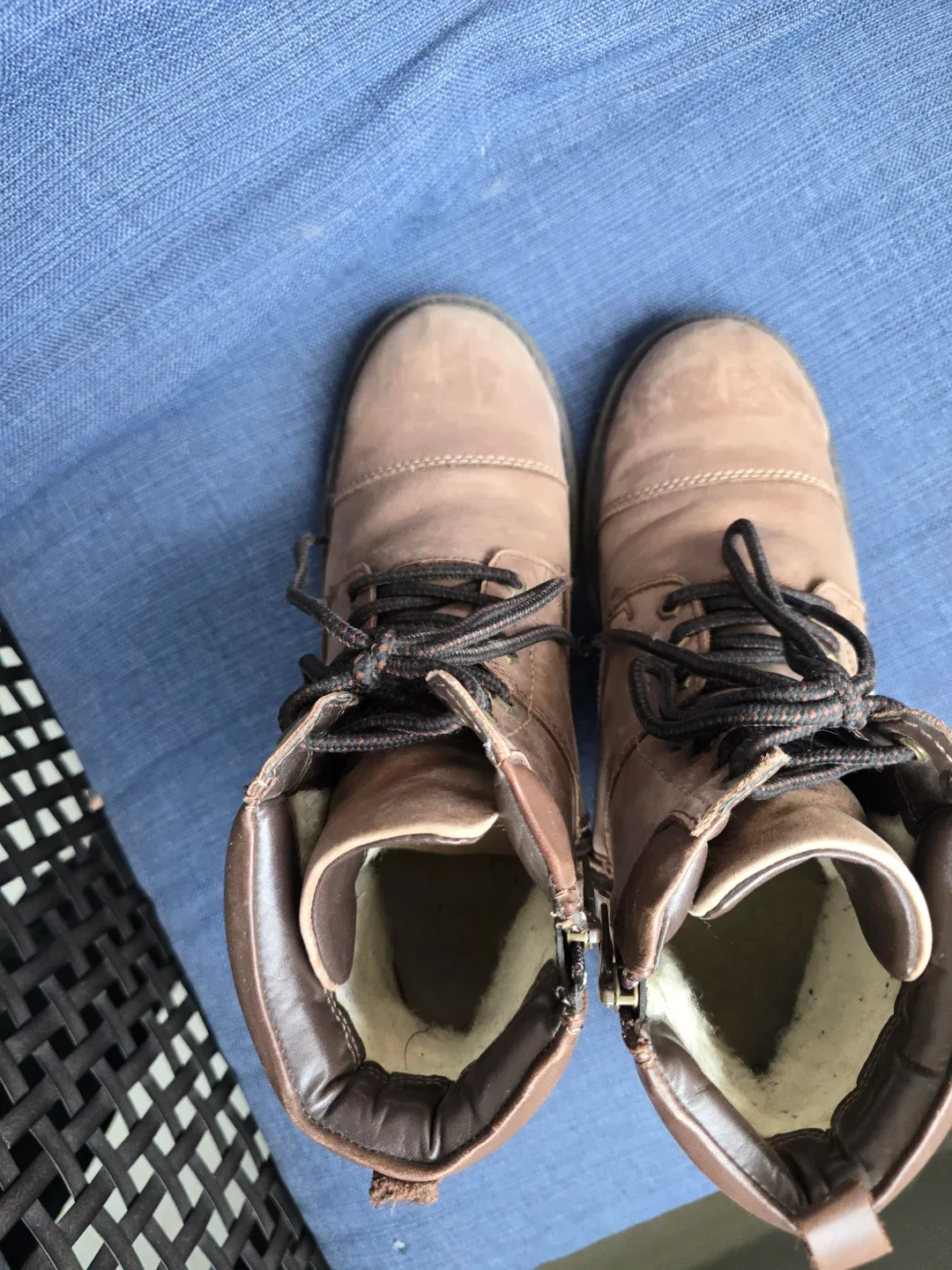 Waterproof Brown Insulated Winter Hiking Boots size 11 image indicator(8)