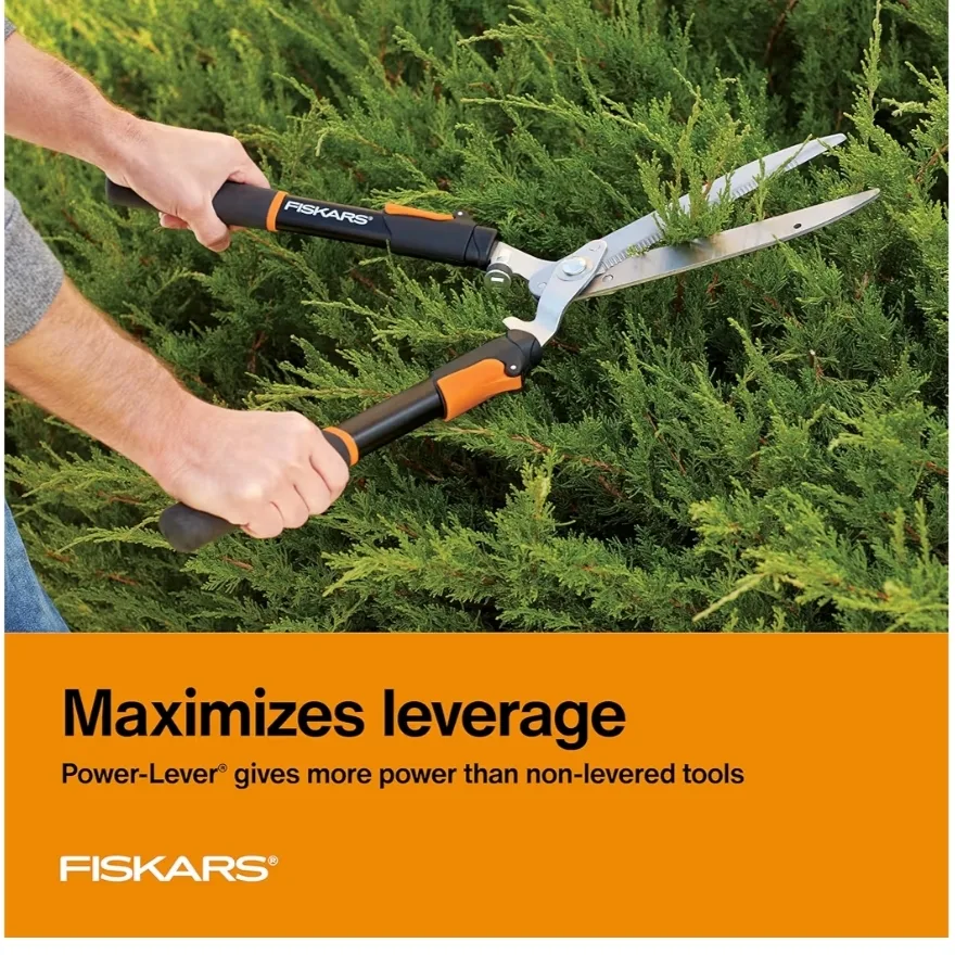 Fiskars Power-Lever Extendable Hedge Shears image indicator(3)