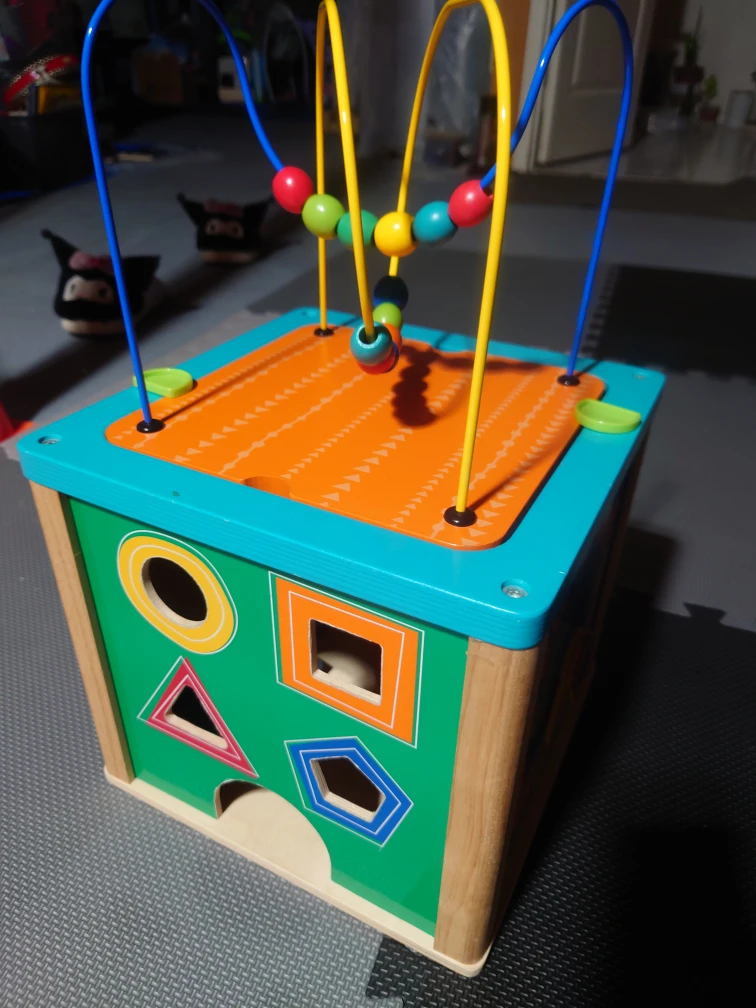 Wooden Activity Cube - photo 5