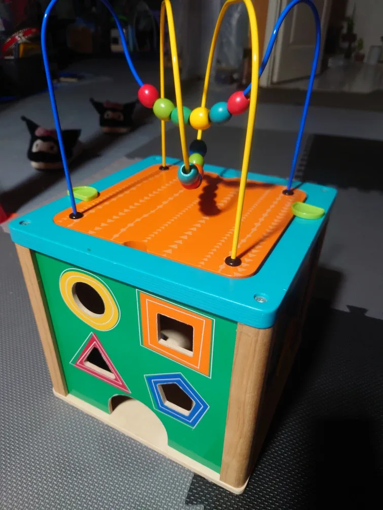 Wooden Activity Cube image indicator(5)